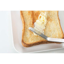 Load image into Gallery viewer, EAtoCO Butter Knife Nulu Made in Japan Silver Stainless Steel 16 x 1.5 x 3.2cm AS0035
