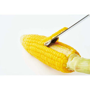 EAtoCO Polo Corn Peeler Silver (Peeler Corn Peeler Corn Cutter Corn Corn Corn Cutter Grain Seed Cooking Time Saving)