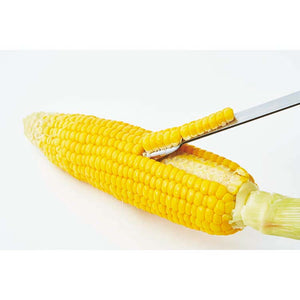 EAtoCO Polo Corn Peeler Silver (Peeler Corn Peeler Corn Cutter Corn Corn Corn Cutter Grain Seed Cooking Time Saving)