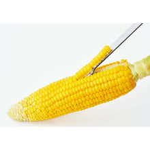 Load image into Gallery viewer, EAtoCO Polo Corn Peeler Silver (Peeler Corn Peeler Corn Cutter Corn Corn Corn Cutter Grain Seed Cooking Time Saving)
