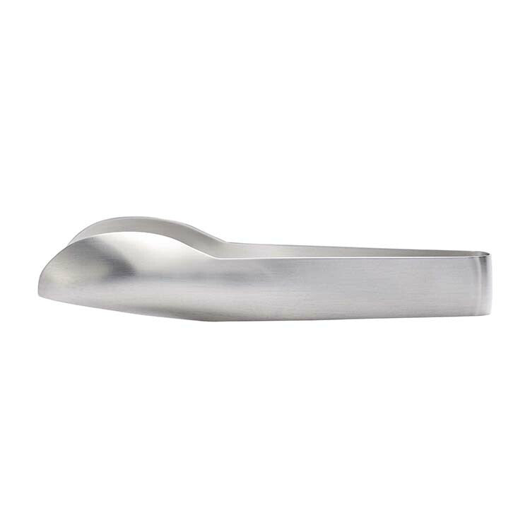 EAtoCO Hasam S Tongs Silver Approx. 13.5 x 6.5 x 2.4cm AS0053 (Small Small Mini Stainless Steel Floating Share Salad Pasta Cooking Kitchen)