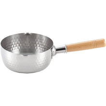 画像をギャラリービューアに読み込む, Stainless steel snow flat pot 16cm IH compatible YH6751
