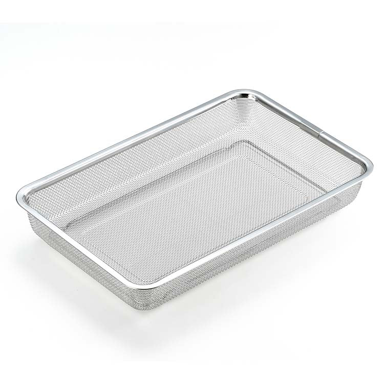 Stainless steel square colander YJ2350