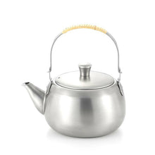 将图片加载到图库查看器，Teapot Stainless Steel 500ml Tsurute Made in Japan Green YJ2892
