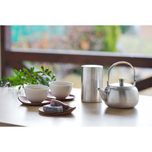 将图片加载到图库查看器，Teapot Stainless Steel 500ml Tsurute Made in Japan Green YJ2892
