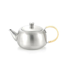 将图片加载到图库查看器，Teapot Yokote Midori Stainless Steel YJ2893
