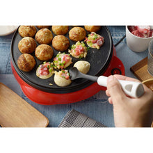 将图片加载到图库查看器，MOTTE Spoon for Takoyaki Plate Nylon Made in Japan White YJ3191
