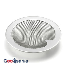 将图片加载到图库查看器，Drain Garbage Receptacle Punching Strainer for Unit Bath Made in Japan Silver Approx. 1.7 x 10.2 x 10.2cm SJ3222 (Drain Punching Bath Unit Bath Hair Garbage Removal)
