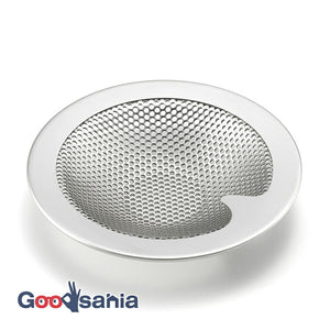 Drain Garbage Receptacle Punching Strainer for Unit Bath Made in Japan Silver Approx. 1.7 x 10.2 x 10.2cm SJ3222 (Drain Punching Bath Unit Bath Hair Garbage Removal)