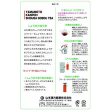 Load image into Gallery viewer, Yamamoto Kampo Ginger Burdock Tea 4.5g x 20 packets, Flavorful Warming Tea
