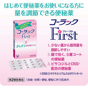 Colac Fast 20 tablets, Adjustable Amount Laxative Get Right Effecti for You (works in 6-11 hours)