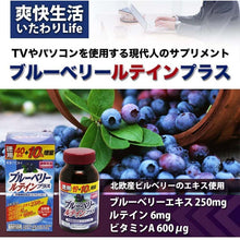 Laden Sie das Bild in den Galerie-Viewer, Ito Kanpo Pharmaceutical Blueberry Lutein Plus 44-day supply 300mg x 132 tablets, Dietary Supplement Eye Care for Computers Smartphone Frequent Users
