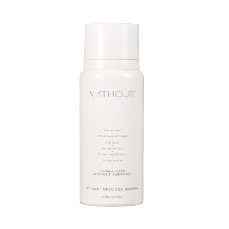 FAITH WITHOUT Bright Mousse Serum 60g Additive-free Foam Beauty Essence UV Care